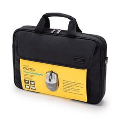 DICOTA Notebook táska egérrel D30805-V1, Value Toploading Kit-bag 15.6" with mouse including, Black (D30805-V1)