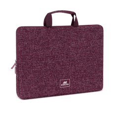 RivaCase 7913 Laptop sleeve with handles 13,3" Burgundy red (4260403578452)
