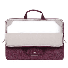 RivaCase 7913 Laptop sleeve with handles 13,3" Burgundy red (4260403578452)