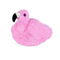 Cozy Noxxiez CS916 Flamingo - meleg plüss papucs