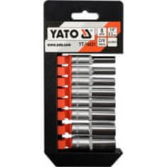 YATO 1/4" dugókulcs-készlet 8db 5,5-13 mm