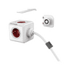 PowerCube Extended hálózati elosztó 3m fehér-piros (1307/DEEXPC) (1307/DEEXPC)