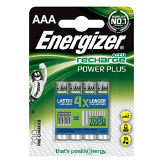 Energizer Power Plus 700 mAh AAA akkumulátor (4db/csomag) (7638900394832) (7638900394832)