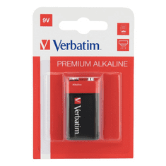 Verbatim Premium alkáli elem 9V (49924) (ver-49924)