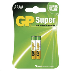 GP 1.5V Super alkáli 25A ceruza (AAAA) elem (2db/blister) (B1306) (B1306)