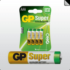 GP 1.5V Super alkáli 24A mini ceruza (AAA) elem (4db/blister) (GP24A-2U4) (GP24A-2U4)