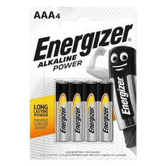 Energizer Alkaline Power AAA mini ceruzaelem (4db/csomag) (E300132607/E300132603) (E300132607/E300132603)