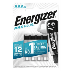 Energizer Max Plus AAA mikro ceruzaelem (4db/csomag) (NZAXP6O1) (NZAXP6O1)