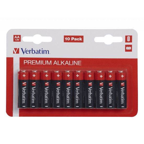 Verbatim alkáli ceruzaelem AA (10db/csomag) (49875) (v49875)