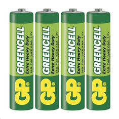 GP GP 1.5V Greencell 24G mini ceruza (AAA) elem (4db/blister) (B1211)