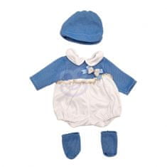 WOOPIE baba ruha szett kalap 43 - 46 cm kék