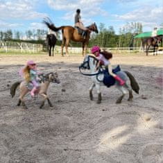 WOOPIE Jockey babák ló istálló készlet