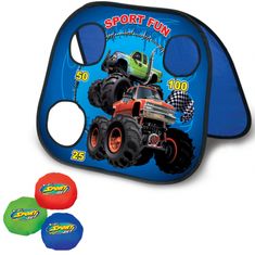 WOOPIE Target Toss árkád játék Monster Truck gyerekeknek