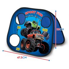 WOOPIE Target Toss árkád játék Monster Truck gyerekeknek