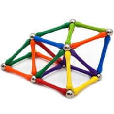 WOOPIE mágneses építőipari puzzle kreatív 180 el.