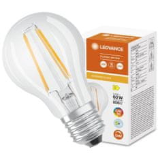 LEDVANCE Dimmelhető LED izzó E27 A60 5,8W = 60W 806lm 4000K Semleges fehér 300° CRI90 Superior