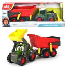 DICKIE  ABC Happy Fendt traktor utánfutóval 65cm