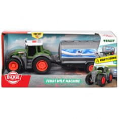 DICKIE Farm Fendt traktor tejes pótkocsival 26cm