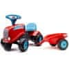 Traktor GO piros pótkocsival 1 éves korától