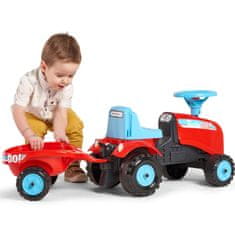 Falk Traktor GO piros pótkocsival 1 éves korától