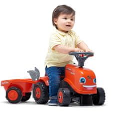 Falk Traktor Kubota Orange pótkocsival + tartozékok 1 éves vagy annál idősebb