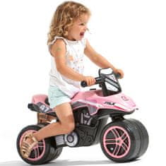 Falk Rider Racing rózsaszín széles kerekek 2 éves kortól