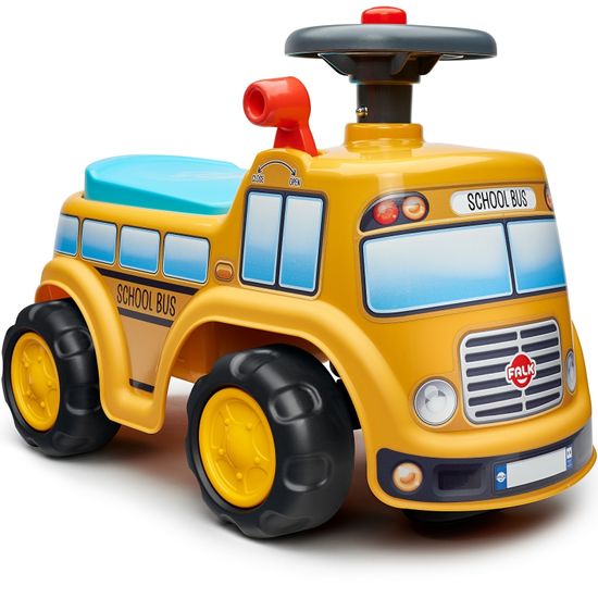 Falk Car Rider Iskolabusz sárga színű dudával 1 éves kortól