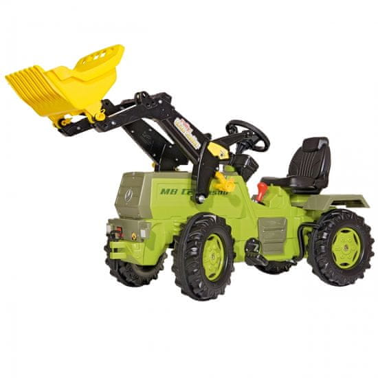 Rolly Toys pedálos traktor futóművel Mercedes Benz vödörrel 3-8 éves korig