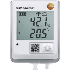 Testo Saveris 2-H2 Multi adatgyűjtő Mérési méret Hőmérséklet, Légnedvesség -30 ... 70 °C 0 ... 100 % rF (0572 2035)