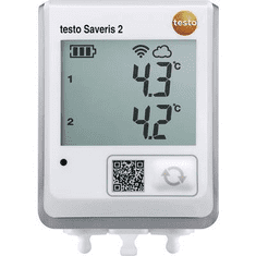 Testo Saveris 2-T2 Hőmérséklet adatgyűjtő Mérési méret Hőmérséklet -50 ... 150 °C (0572 2032)