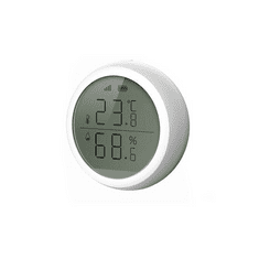 Sonoff SmartWise Zigbee hőmérő és páratartalom érzékelő LED kijelzővel (SMW-KIE-THLED-ZB) (SMW-KIE-THLED-ZB)