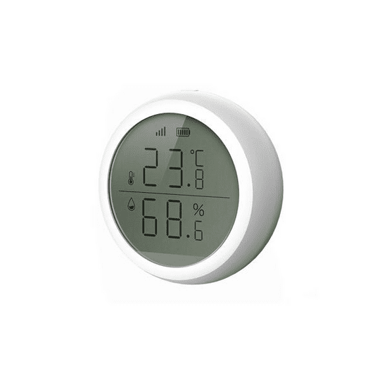 Sonoff SmartWise Zigbee hőmérő és páratartalom érzékelő LED kijelzővel (SMW-KIE-THLED-ZB) (SMW-KIE-THLED-ZB)