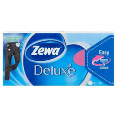 Zewa Deluxe papír zsebkendő 90db illatmentes (53606) (Z53606)