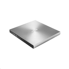 ASUS ZenDrive U9M ezüst ultravékony, hordozható 8-szoros DVD-író USB Type-C kábellel és M-DISC támogatással (SDRW-08U9M-U/SIL/G/AS) (SDRW-08U9M-U/SIL/G/AS)