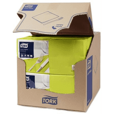 Tork Lunch szalvéta 2 rétegű 33x33cm (200 db/csomag) lime (477840) (T477840)