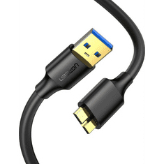 Ugreen USB 3.0 - micro USB 3.0 kábel 0,5 m fekete (10840) (UG10840)