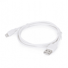 Gembird Cablexpert USB -> Lightning kábel 2m fehér (CC-USB2-AMLM-2M-W) (CC-USB2-AMLM-2M-W)