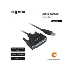 Approx USB2.0 -> parallel DB25 kábel (APPC26) (APPC26)