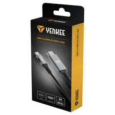 Yenkee YCU 430 USB-C - HDMI 4K kábel 1.5m (YCU 430)