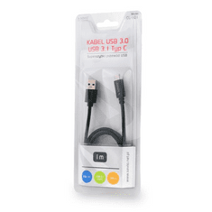 SAVIO CL-101 USB-A - USB-C kábel 1m (CL-101)