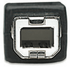 Manhattan USB 2.0 kábel [1x USB 2.0 dugó A - 1x USB 2.0 dugó B] 1.80 m fekete 756612 (333368-CG)