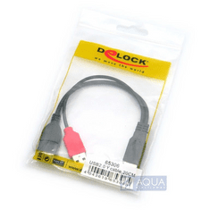 DELOCK DL65306 USB data- and power cable 22,5cm (DL65306)