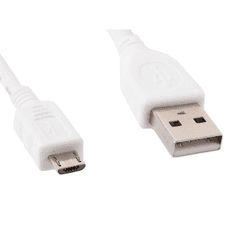 Gembird Cablexpert USB 2.0 --> micro-USB 1m kábel (CCP-MUSB2-AMBM-W-1M) (CCP-MUSB2-AMBM-W-1M)