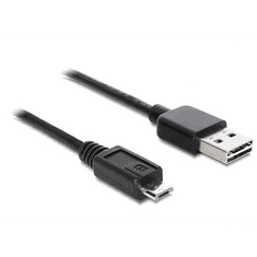 DELOCK 83366 USB 2.0 -A apa > USB 2.0 micro-B apa kábel 1 m (83366)