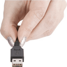 Renkforce USB 2.0 Csatlakozókábel [1x USB 2.0 dugó, A típus - 1x Apple Dock dugó Lightning] 1.00 m Fehér Kétoldalt használható dugó, Aranyozatt érintkező (RF-4087419)