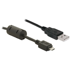 DELOCK DL82299 USB 2.0 Type-A (male) - Micro Type-B (male) kábel 1m (DL82299)