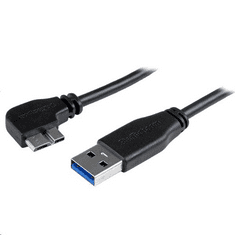 Startech StarTech.com USB -> Micro USB kábel fekete (USB3AU1MLS) (USB3AU1MLS)