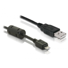 DELOCK DL82298 USB2.0–A apa - Micro-A USB apa kábel 1m (DL82298)