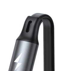 BASEUS Fabric 3az1-ben USB-A - Lightning/microUSB/USB-C kábel 1.2m szürke (CAMLT-BYG1) (CAMLT-BYG1)