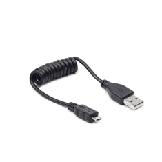 Gembird Cablexpert USB 2.0 --> micro-USB 0,6m tekercs kábel (CC-MUSB2C-AMBM-0.6M) (CC-MUSB2C-AMBM-0.6M)